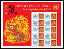 [Personalized Stamp - Chinese New Year - Year of the Rat, Tip BGF]