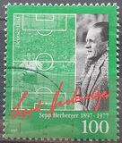 [The 100th Anniversary of the Birth of Sepp Herberger, Football coach and Player, type BLF]